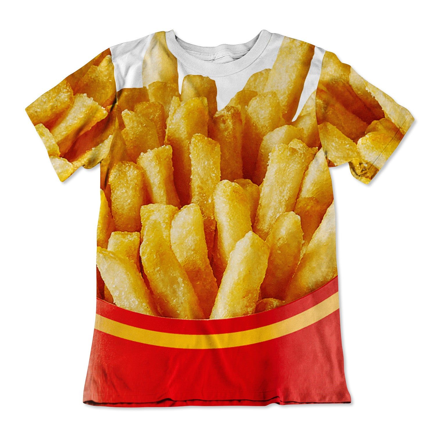 Unisex Cotton Tee - French Fries sold by Flex Living