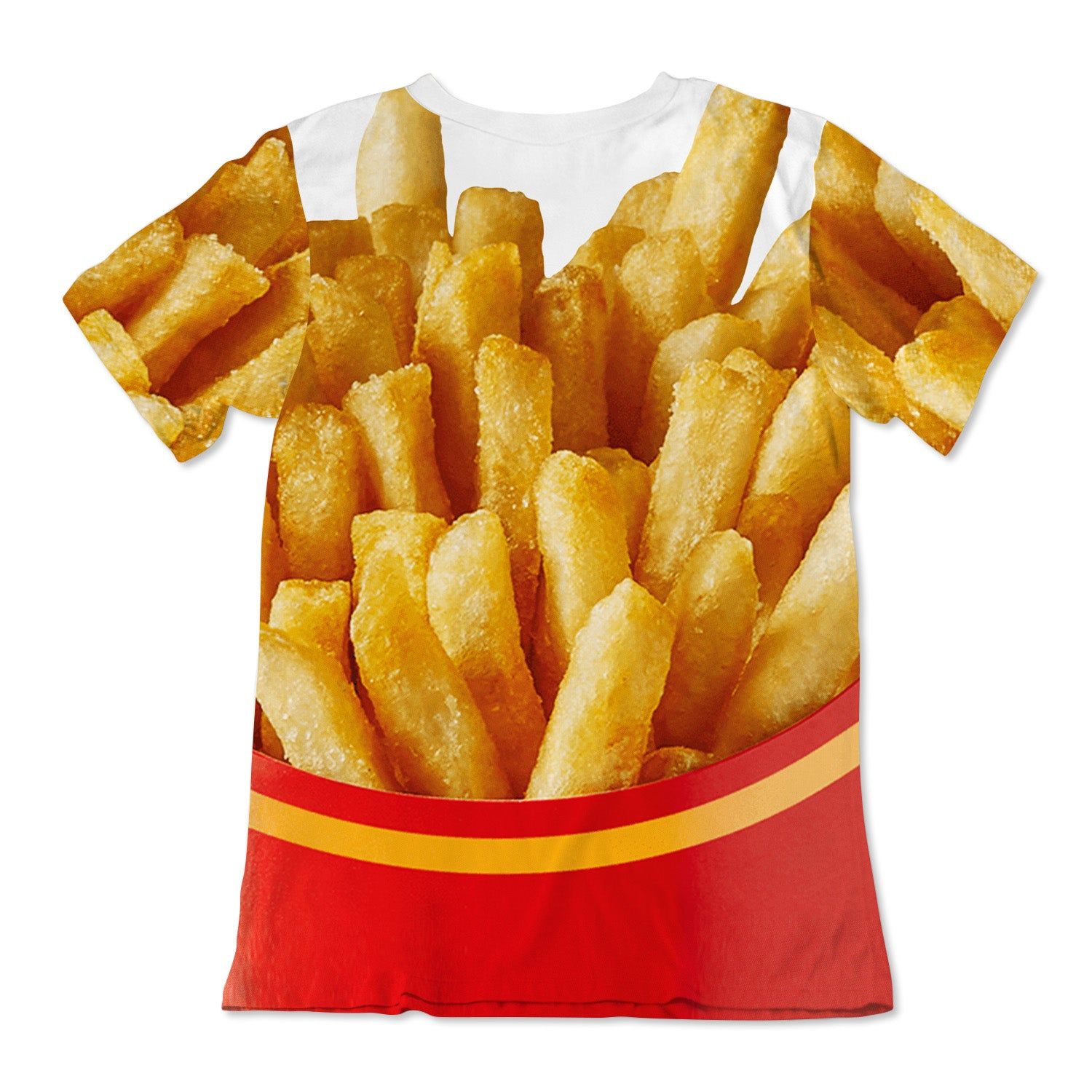 Unisex Cotton Tee - French Fries sold by Flex Living product image thumbnail 2