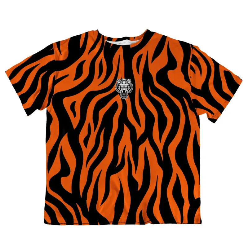 Unisex Oversized Tee - Tiger Print sold by Flex Living