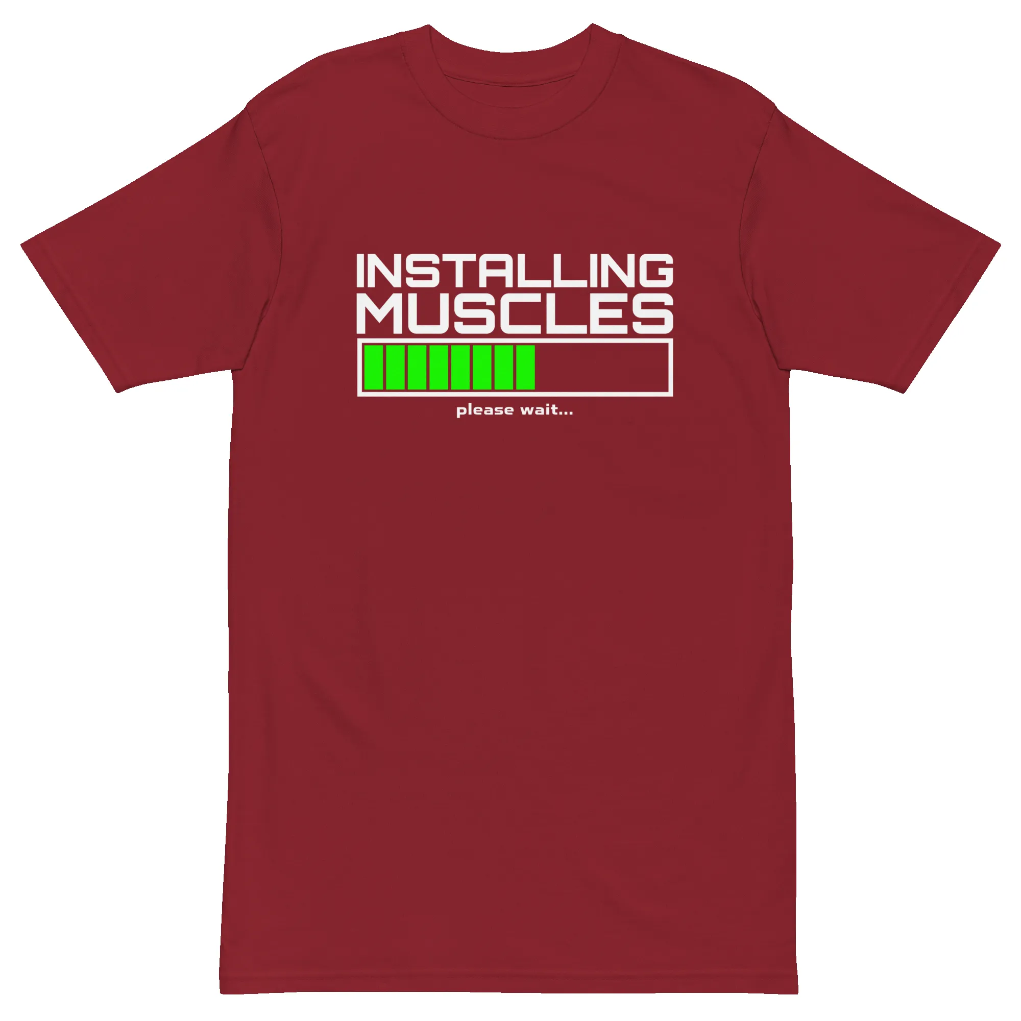 Installing Muscles Premium Graphic Shirt sold by Flex Living