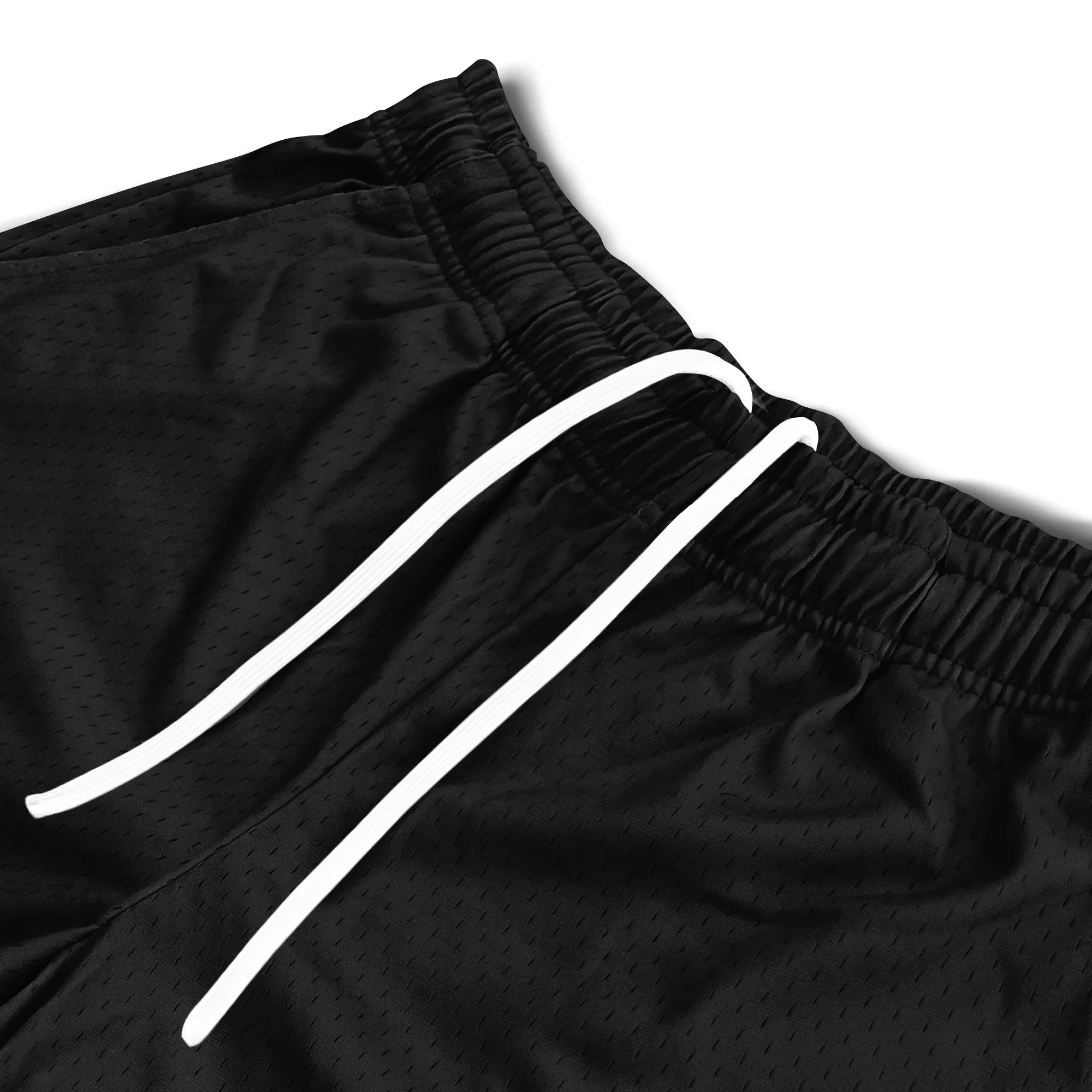 Mesh Flex Shorts 5" - Black sold by Flex Living product image thumbnail 2