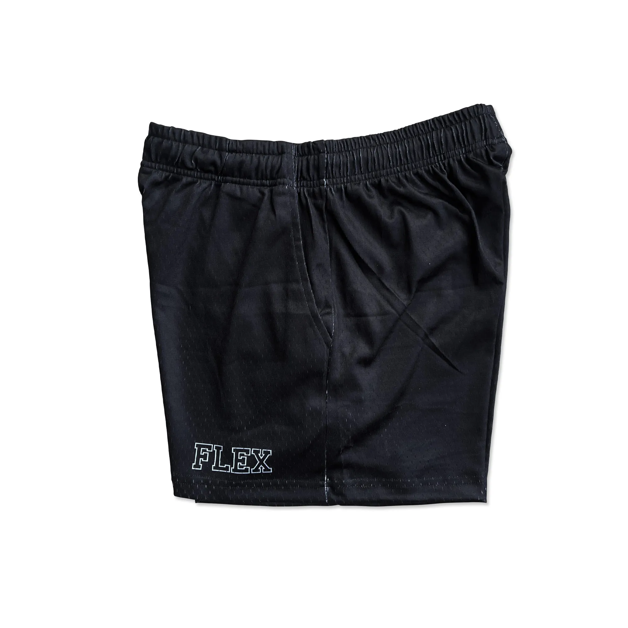 Mesh Flex Shorts 5" - Black sold by Flex Living product image thumbnail 4