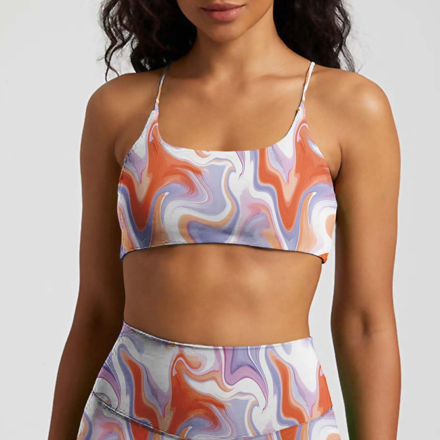 Strap Bra - Groovy Aesthetic sold by Flex Living product image thumbnail 2