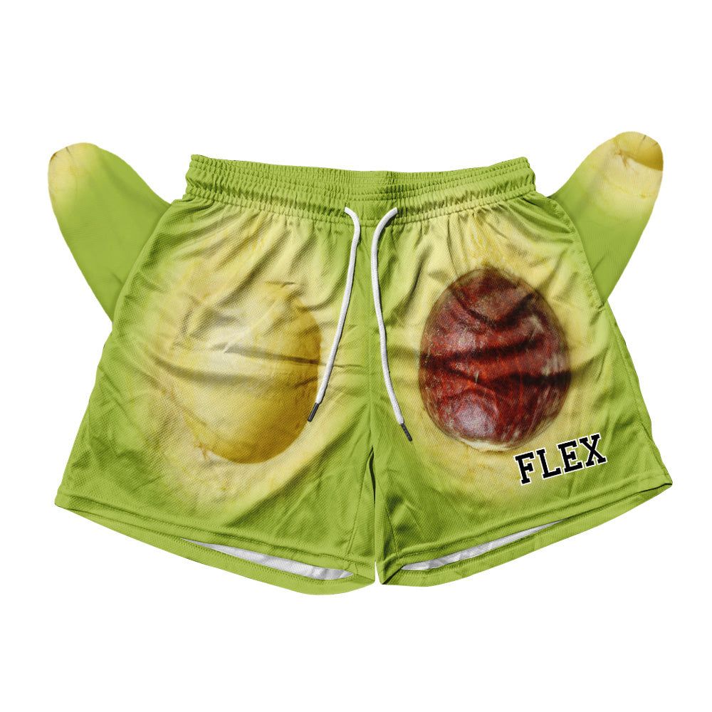 Basic Mesh Short - Avocado sold by Flex Living product image thumbnail 2