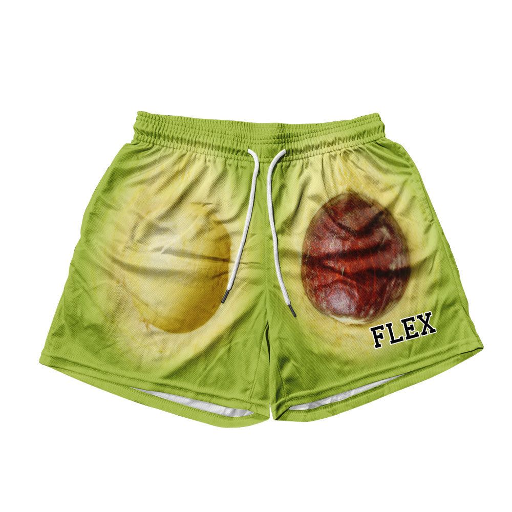 Basic Mesh Short - Avocado sold by Flex Living