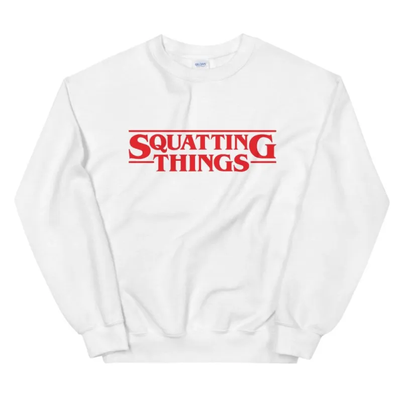 squatting Things Sweatshirt sold by Flex Living