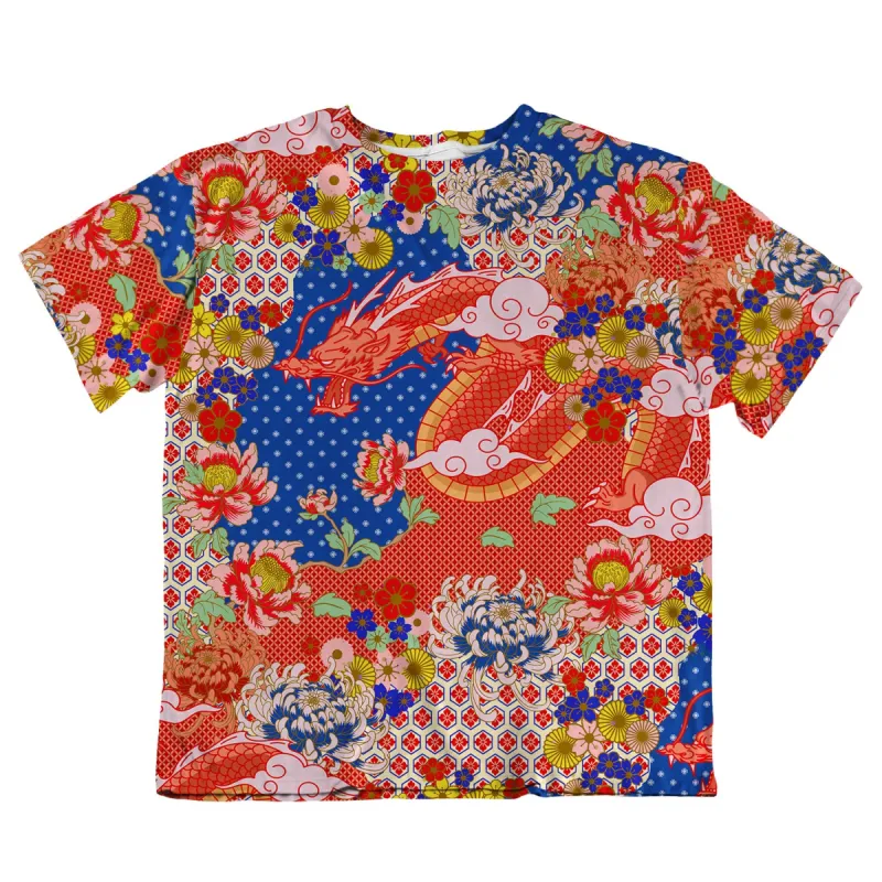 Unisex Oversized Tee - Dragon sold by Flex Living