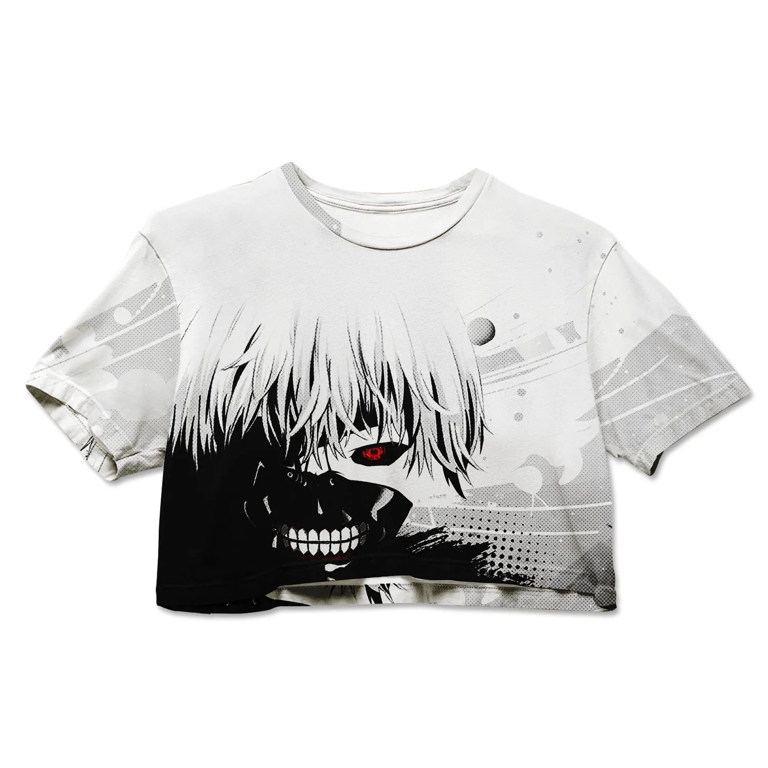 Cotton Crop Tee - Ghoul sold by Flex Living