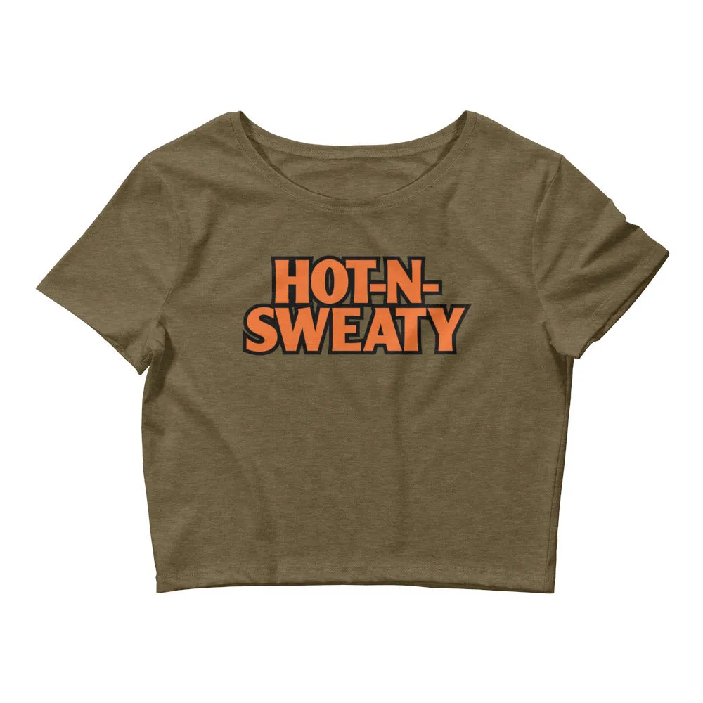 Hot N Sweaty Crop Tee sold by Flex Living product image thumbnail 2