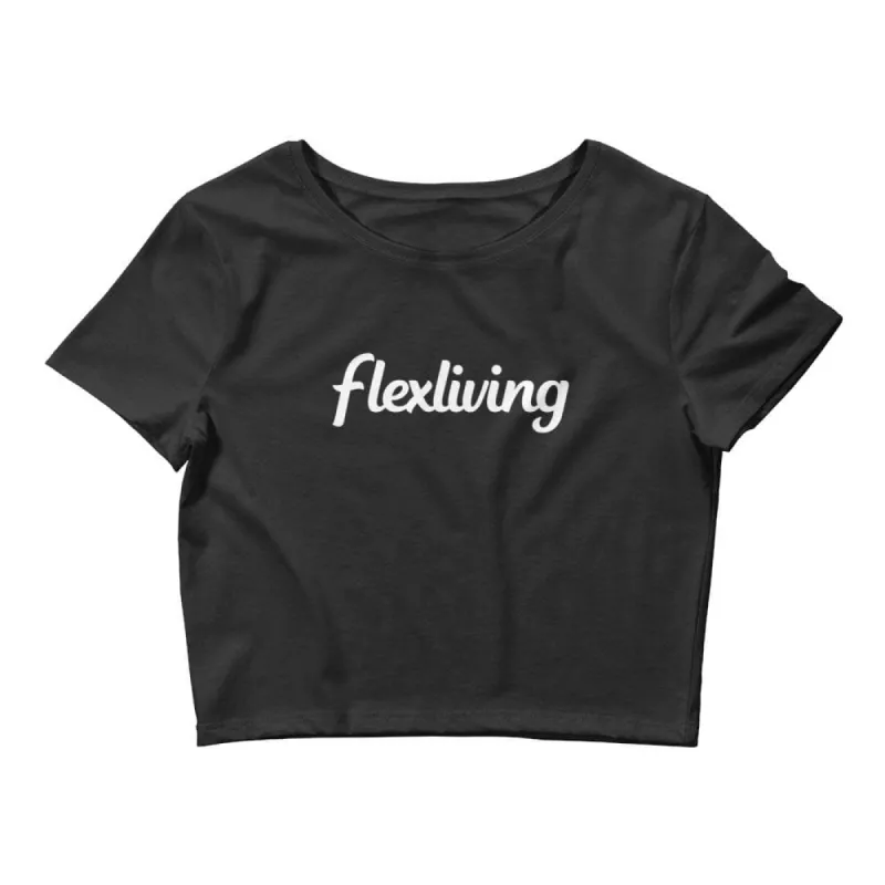 Flexliving Logo Crop Tee sold by Flex Living