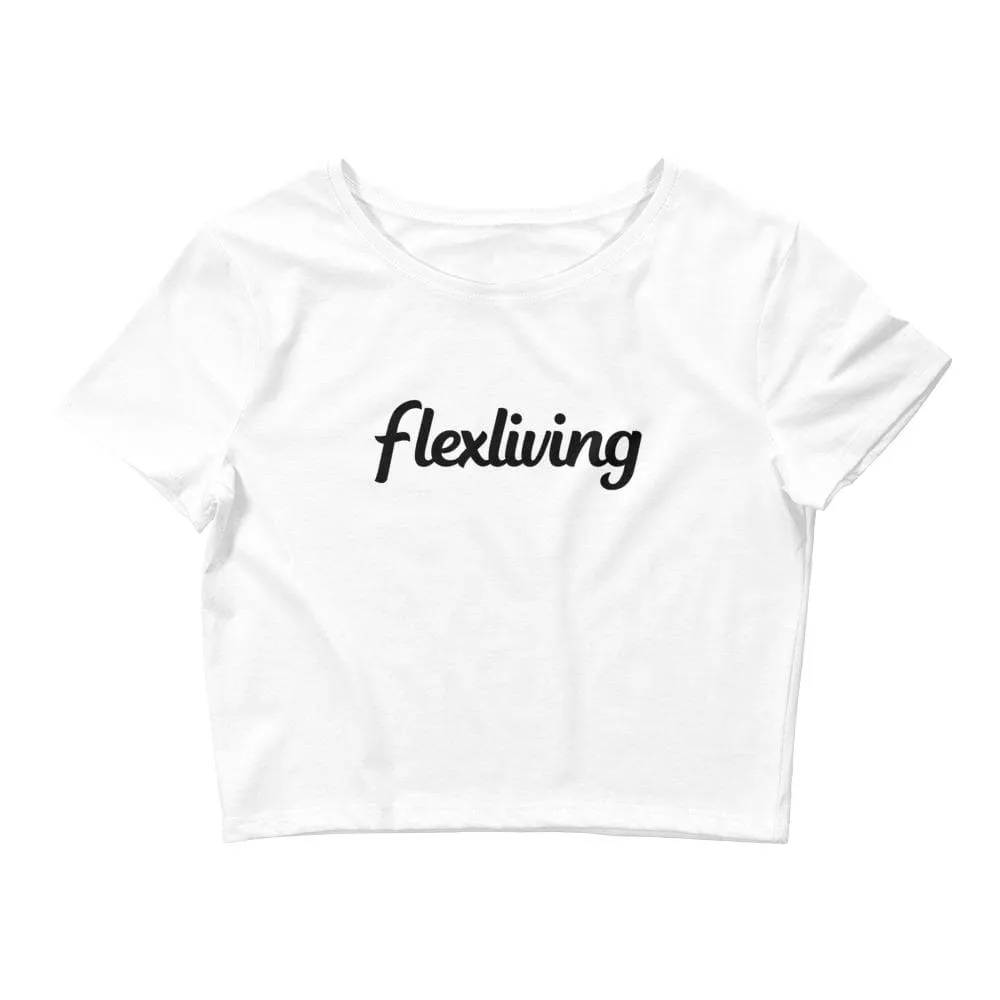 Flexliving Logo Crop Tee sold by Flex Living product image thumbnail 2