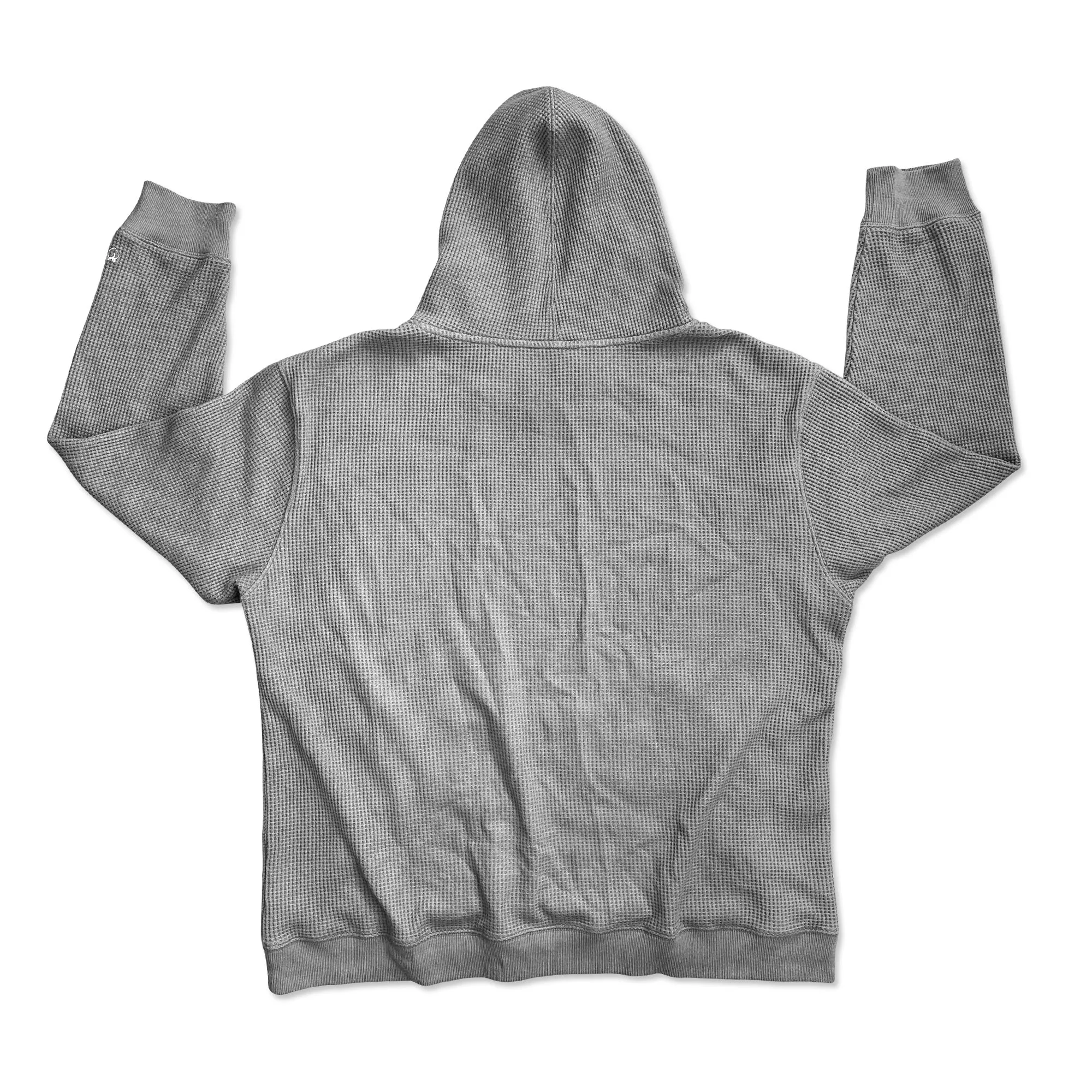 Waffle Tech Hoodie - Gray sold by Flex Living product image thumbnail 5