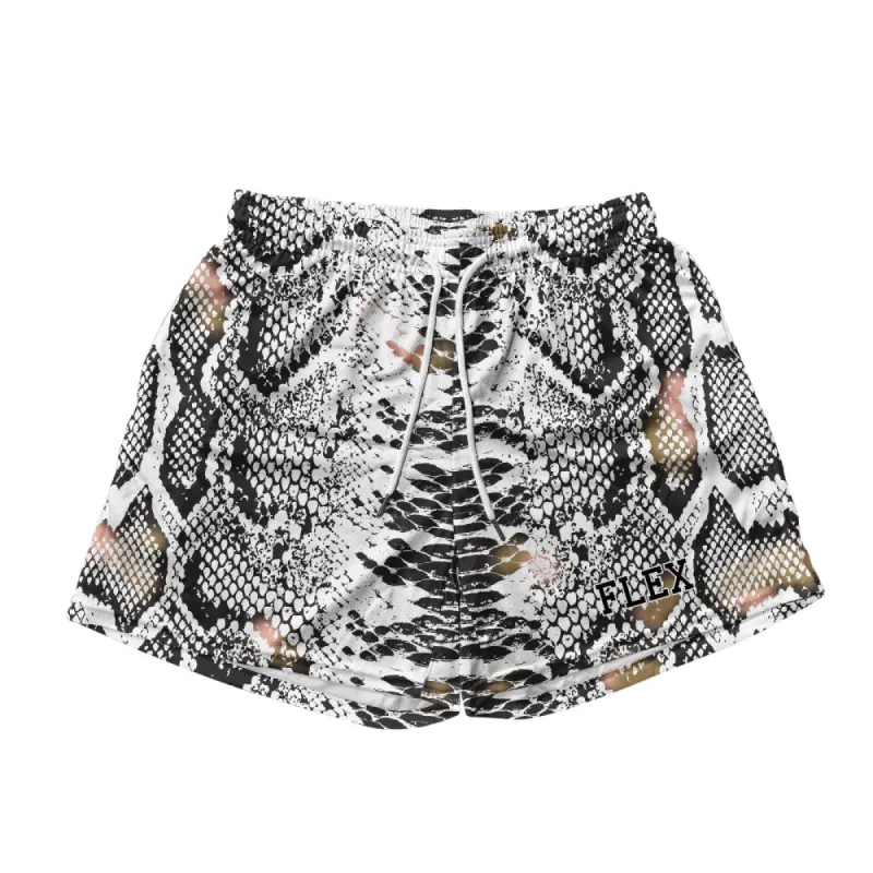 Basic Mesh Short - Snake Skin sold by Flex Living