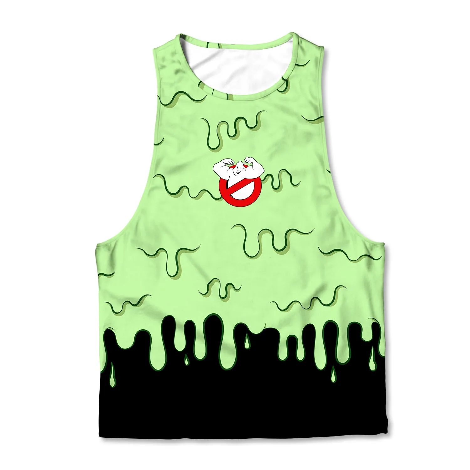 Printed Muscle Tank - Gymbusters sold by Flex Living