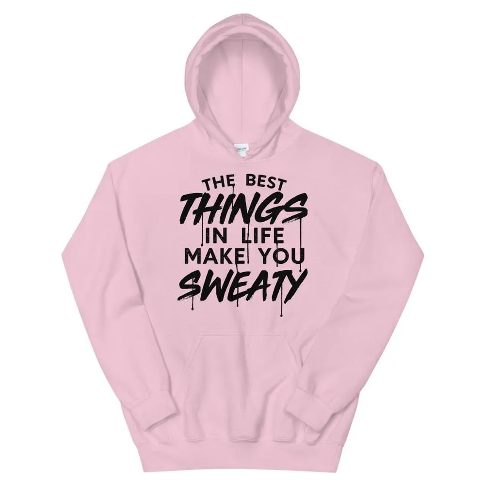 The Best Things In Life Make You Sweaty Unisex Hoodie sold by Flex Living product image thumbnail 4