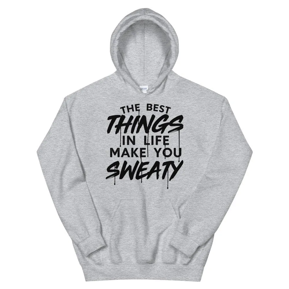 The Best Things In Life Make You Sweaty Unisex Hoodie sold by Flex Living product image thumbnail 2