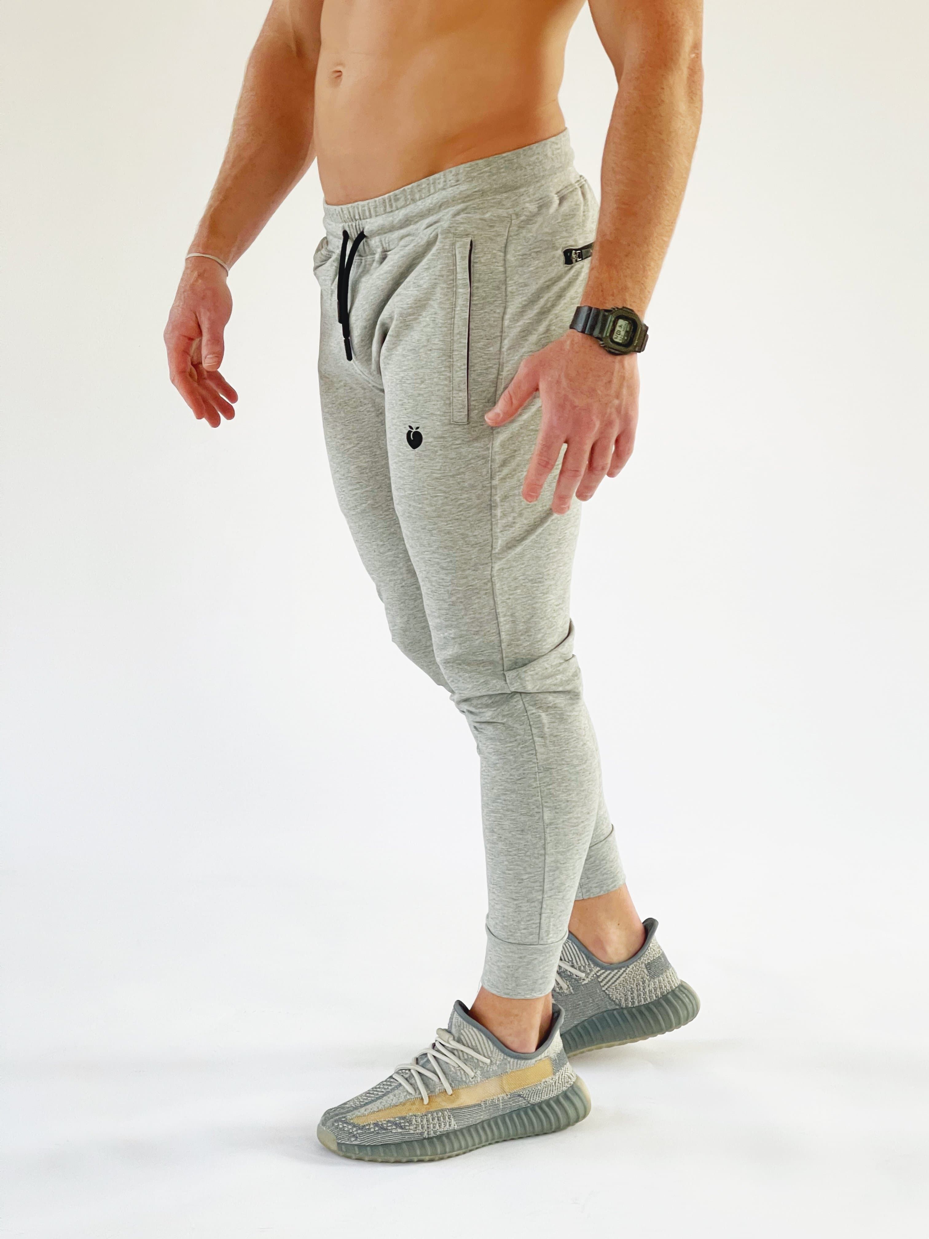 Men's Joggers - Heather Gray sold by Flex Living