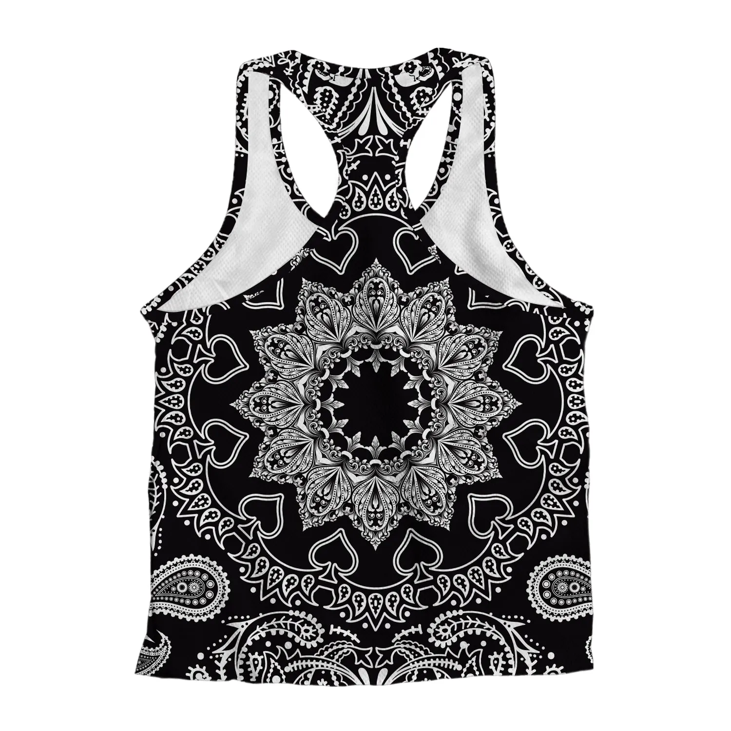 Printed Jersey Tank - Paisley Pattern sold by Flex Living product image thumbnail 2