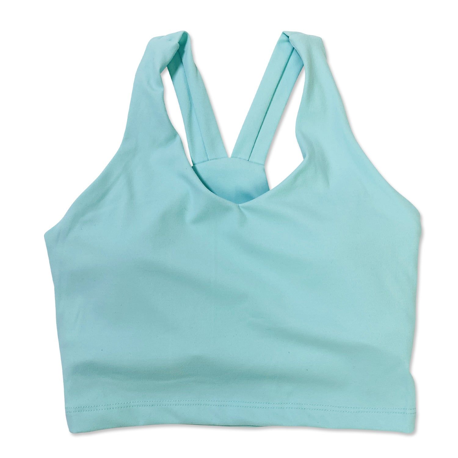 Crossover Crop Tank - Mint sold by Flex Living