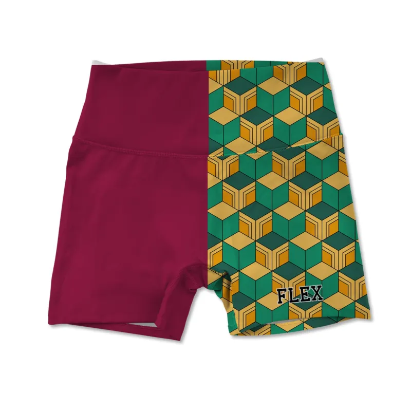 Printed Active Short - Giyu sold by Flex Living