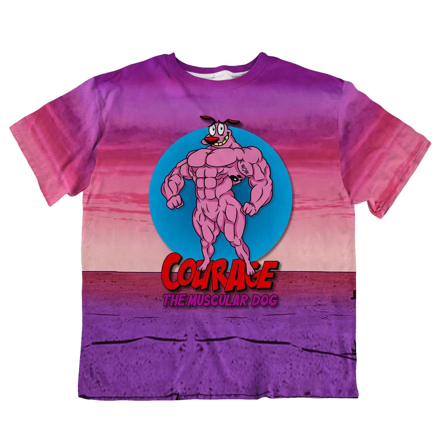 Unisex Oversized Tee - The Muscular Dog sold by Flex Living