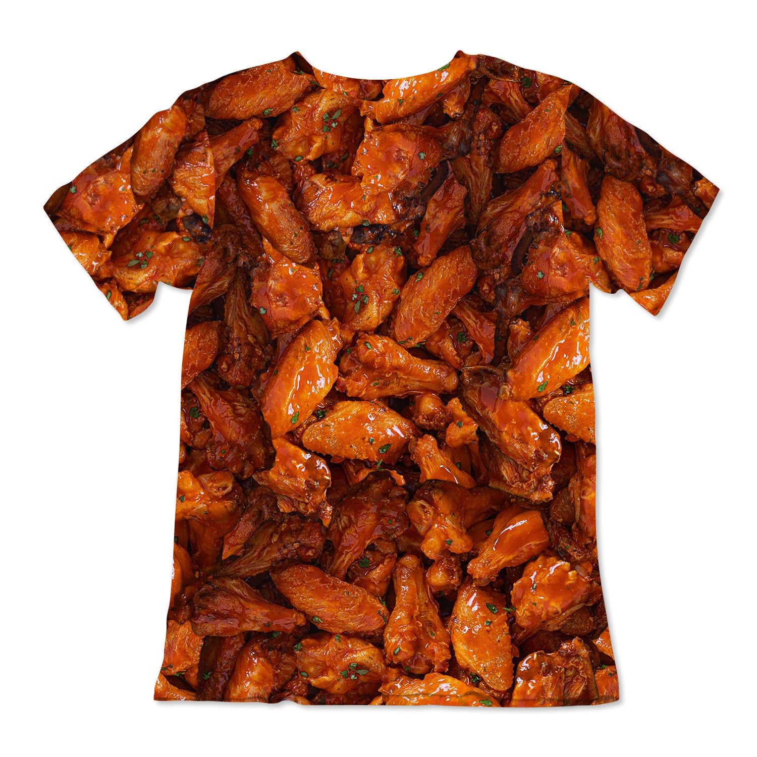 Unisex Cotton Tee - Chicken Wings sold by Flex Living product image thumbnail 2