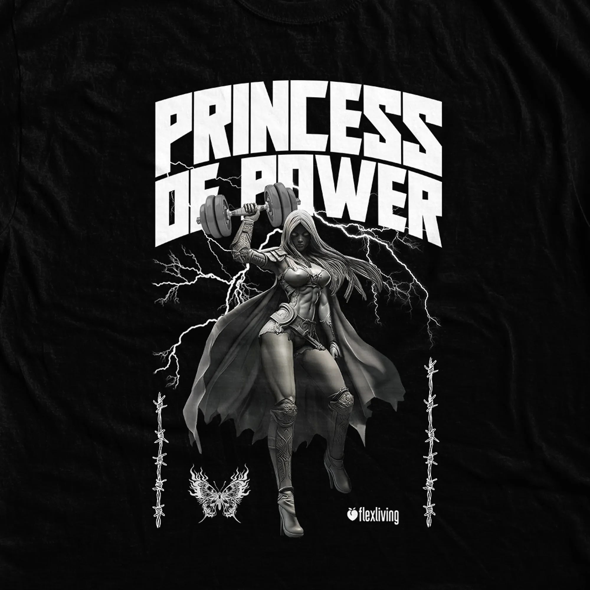 Princess Of Power Premium Tee sold by Flex Living product image thumbnail 2
