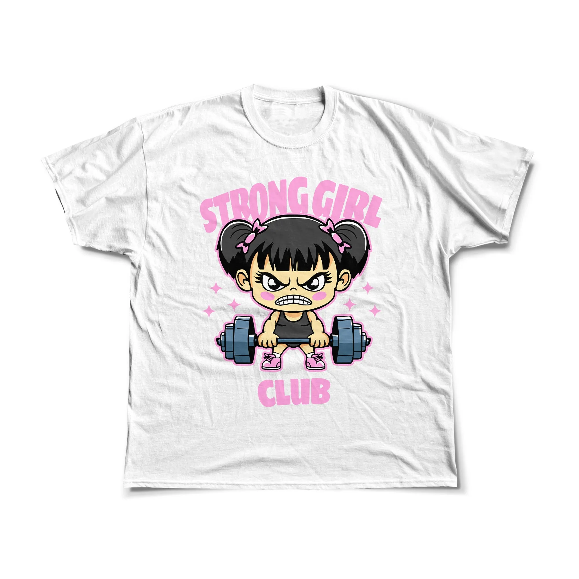 Strong Girl Club Premium Tee sold by Flex Living