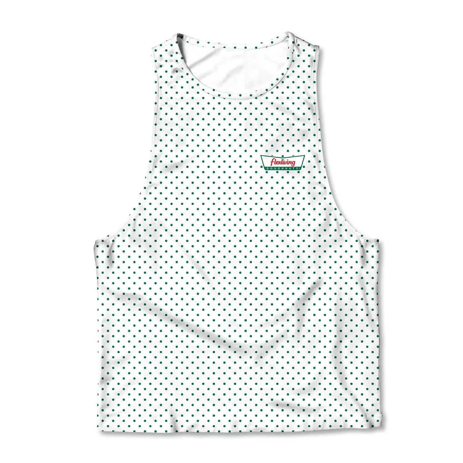 Printed Muscle Tank - Krispy Doughnut sold by Flex Living