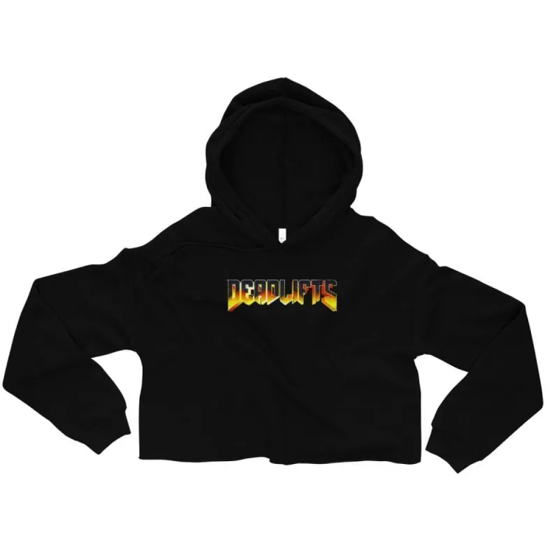 DEADLIFTS CROP HOODIE sold by Flex Living