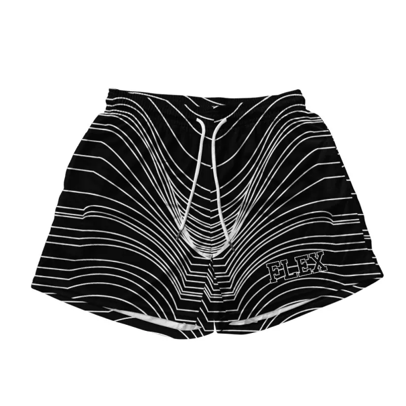 Basic Mesh Short - Topography Body Map sold by Flex Living
