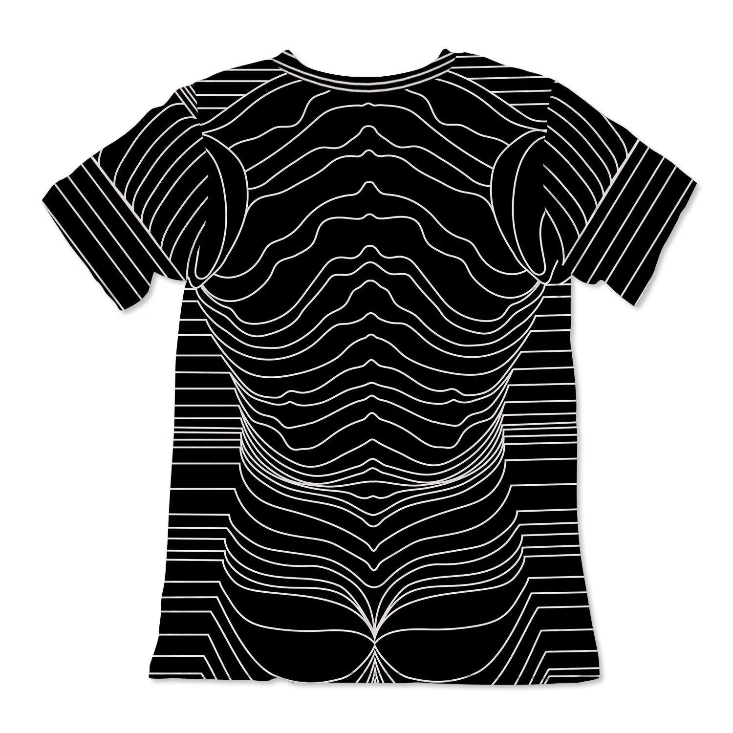 Unisex Cotton Tee - Topography Body Map sold by Flex Living product image thumbnail 2