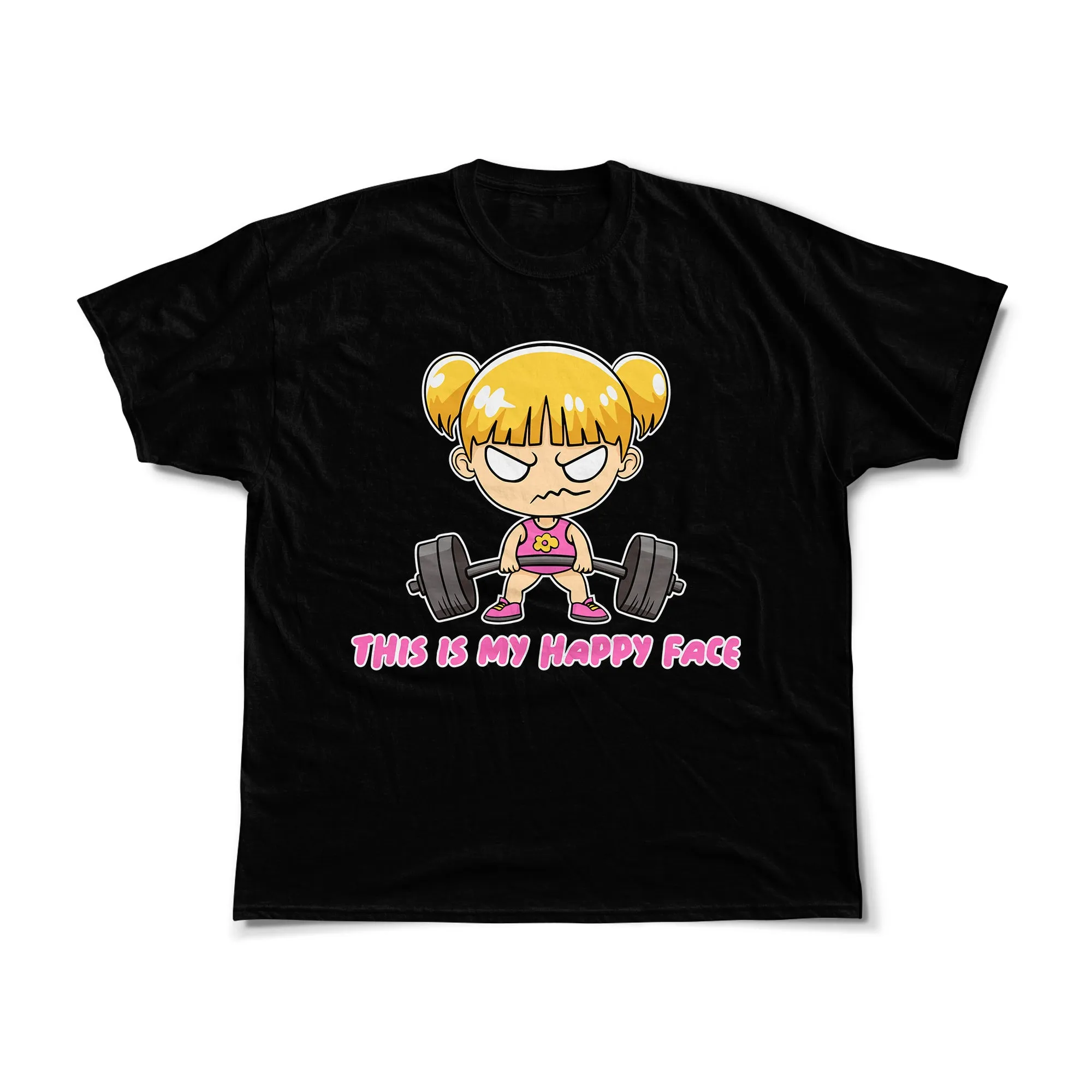 This Is My Happy Face Premium Tee sold by Flex Living product image thumbnail 3