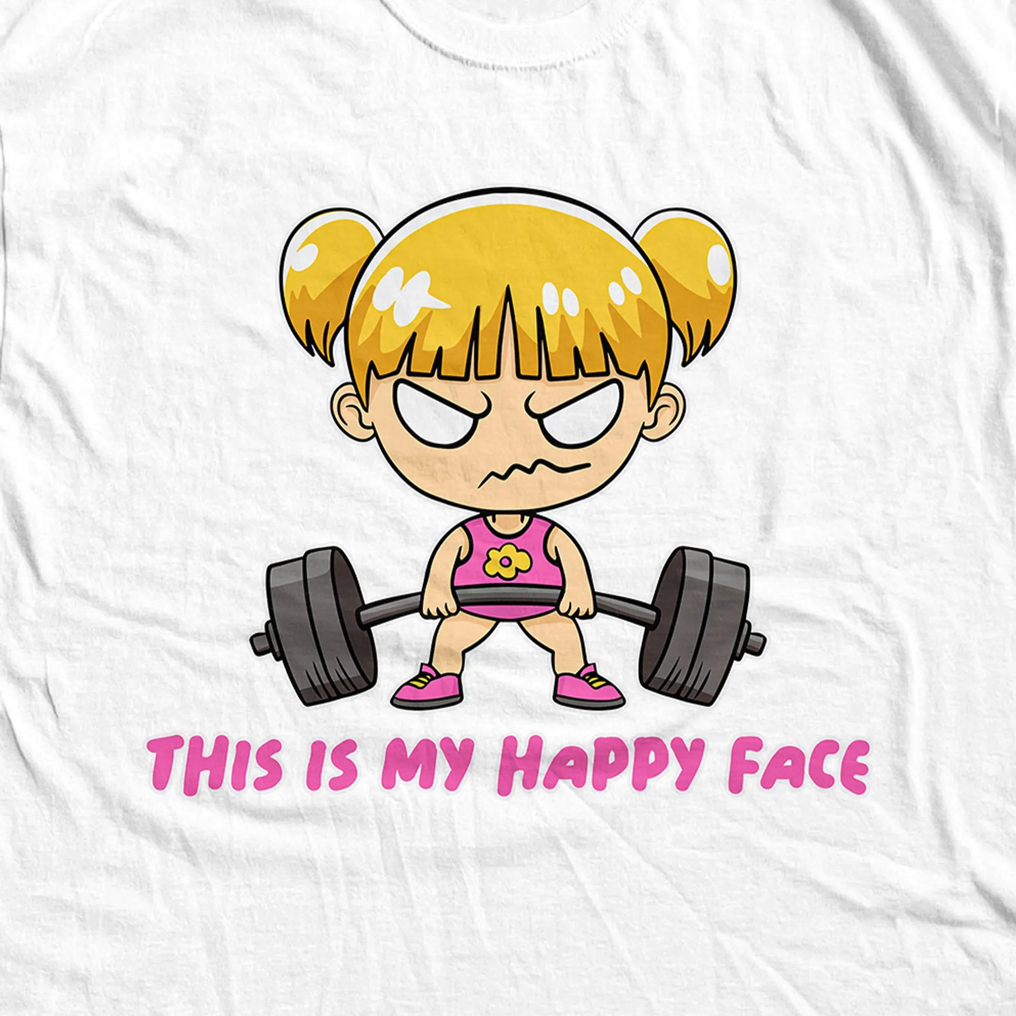 This Is My Happy Face Premium Tee sold by Flex Living product image thumbnail 2