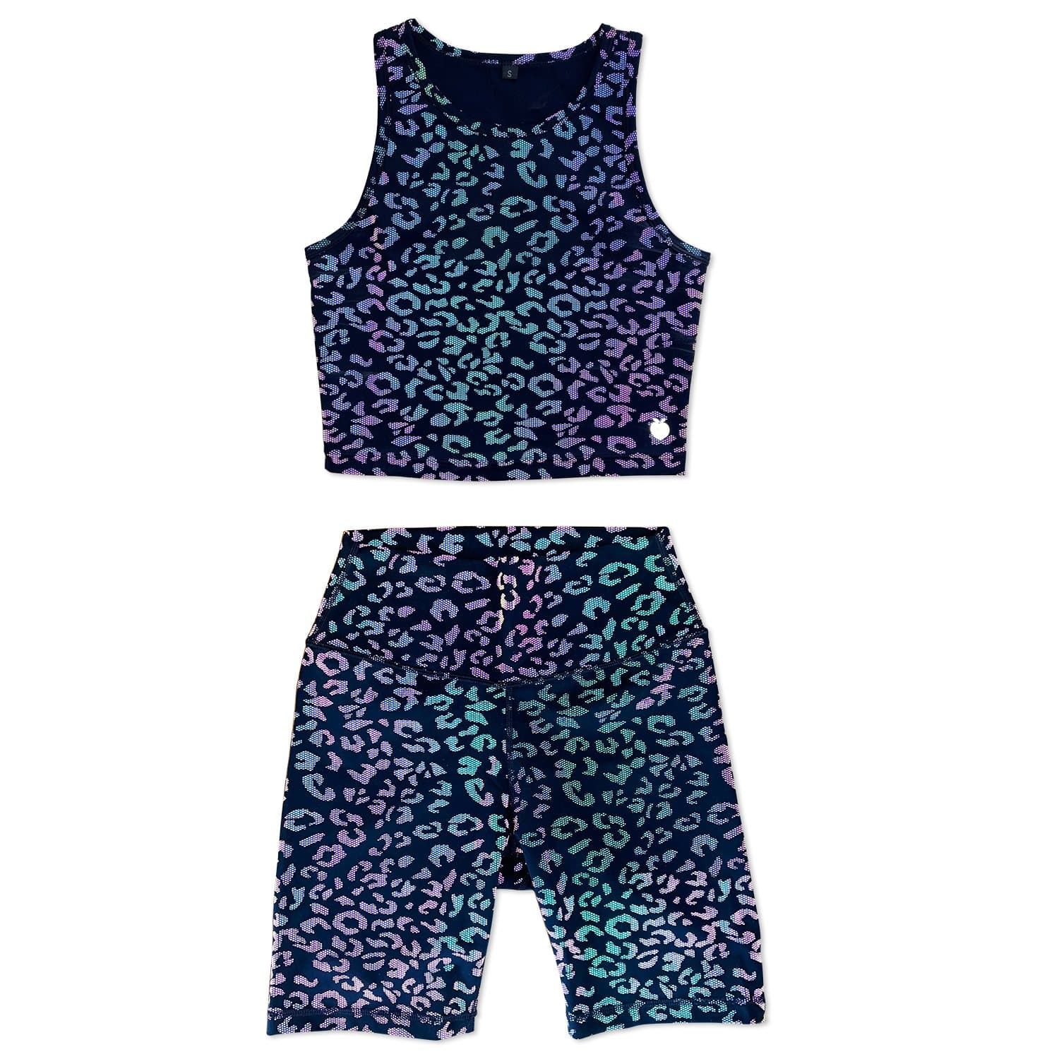 Biker Shorts - Leopard Reflective (50% OFF!) sold by Flex Living product image thumbnail 6