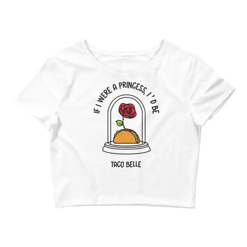 Taco Belle Crop Tee sold by Flex Living