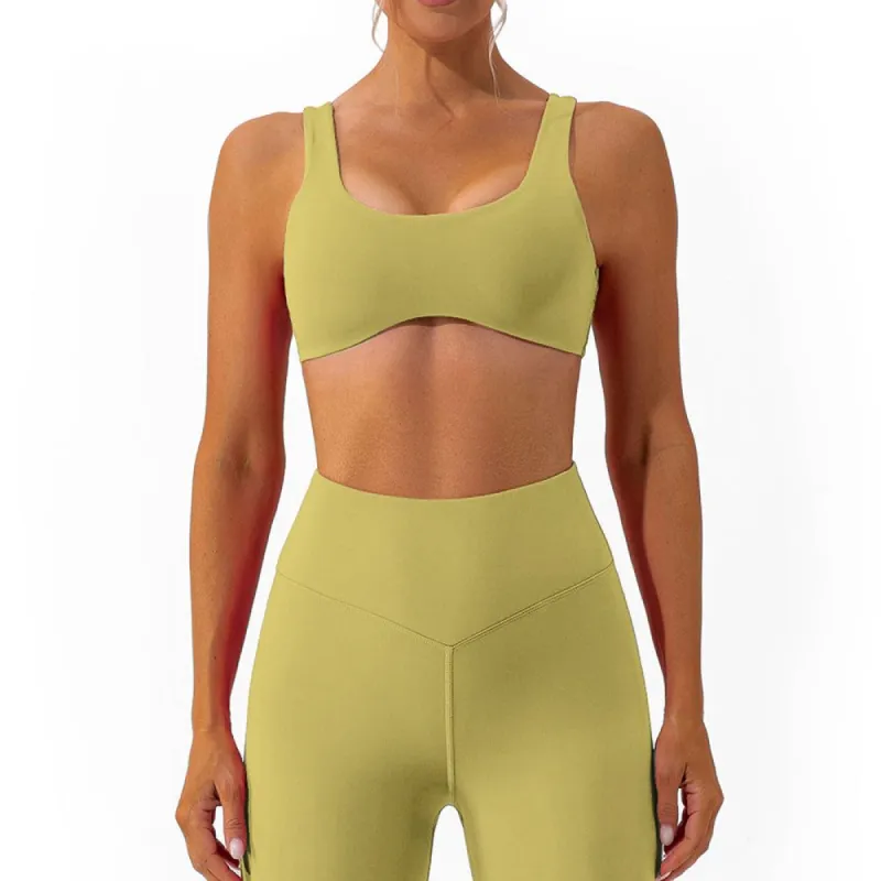 Active Flow Sports Bra - Sage Green sold by Flex Living