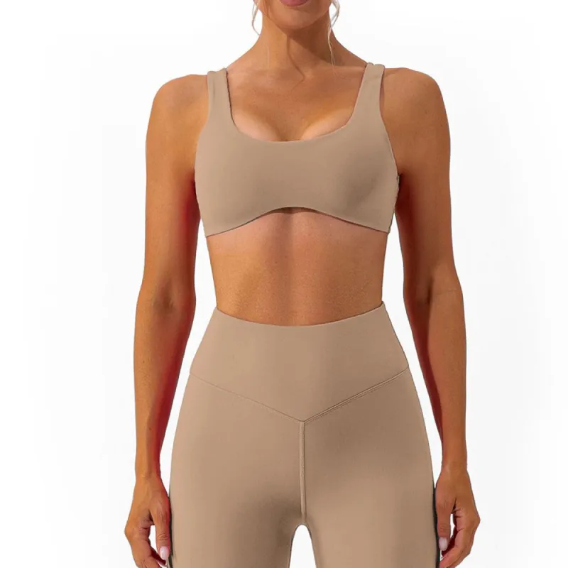 Active Flow Sports Bra - Cocoa sold by Flex Living