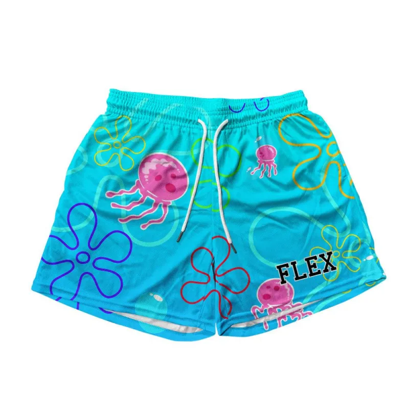 Basic Mesh Short - Undersea sold by Flex Living