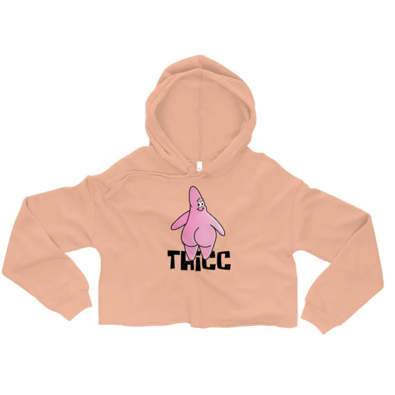 Thicc Star Crop Hoodie sold by Flex Living
