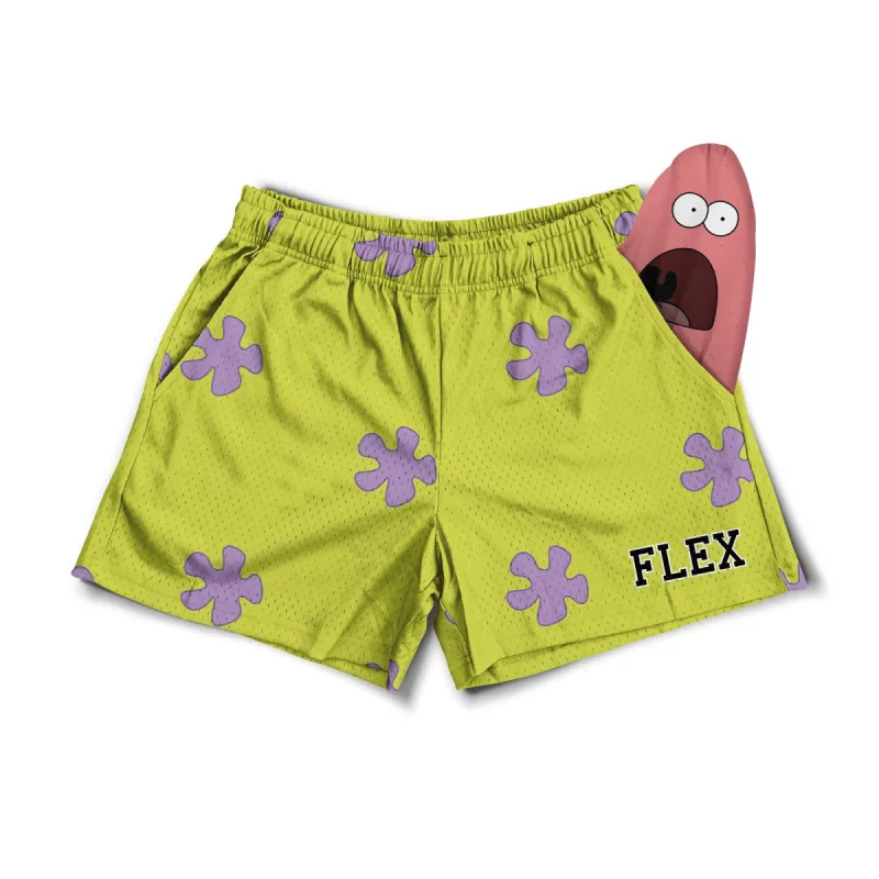 Mesh Flex Shorts 5" - Starfish Parody made by Flex Living
