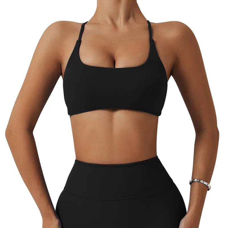 Crossover Connect Bra - Black sold by Flex Living