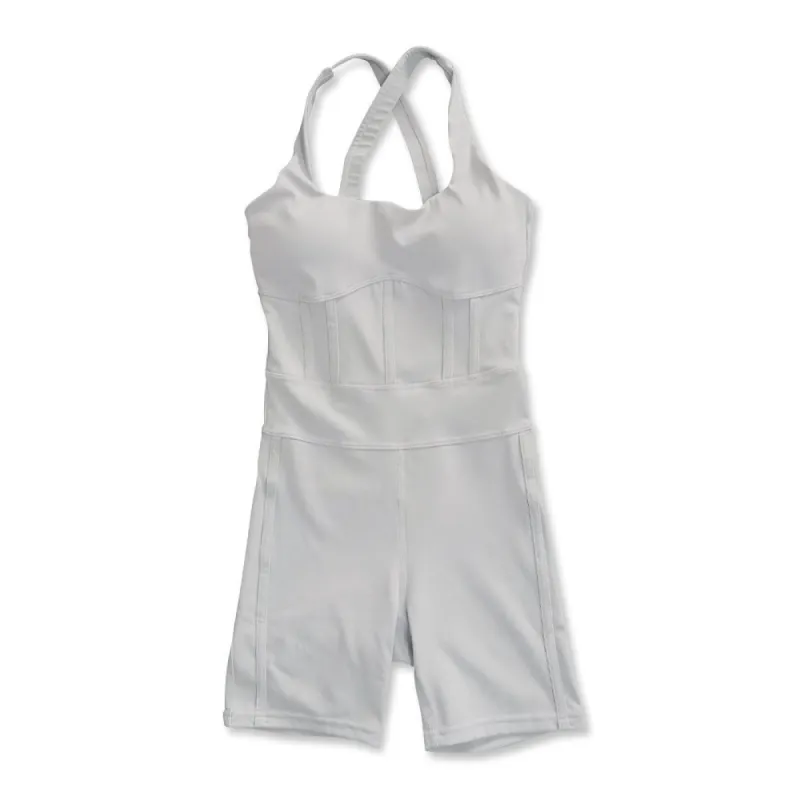 UNeck Romper - Gray sold by Flex Living