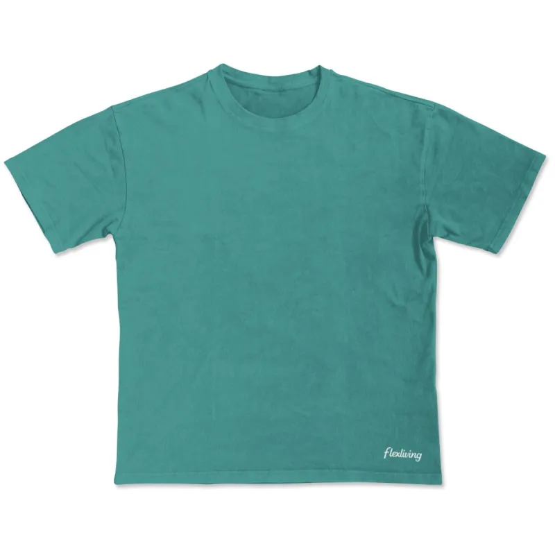 Unisex Oversized Tee - Tiffany Blue sold by Flex Living