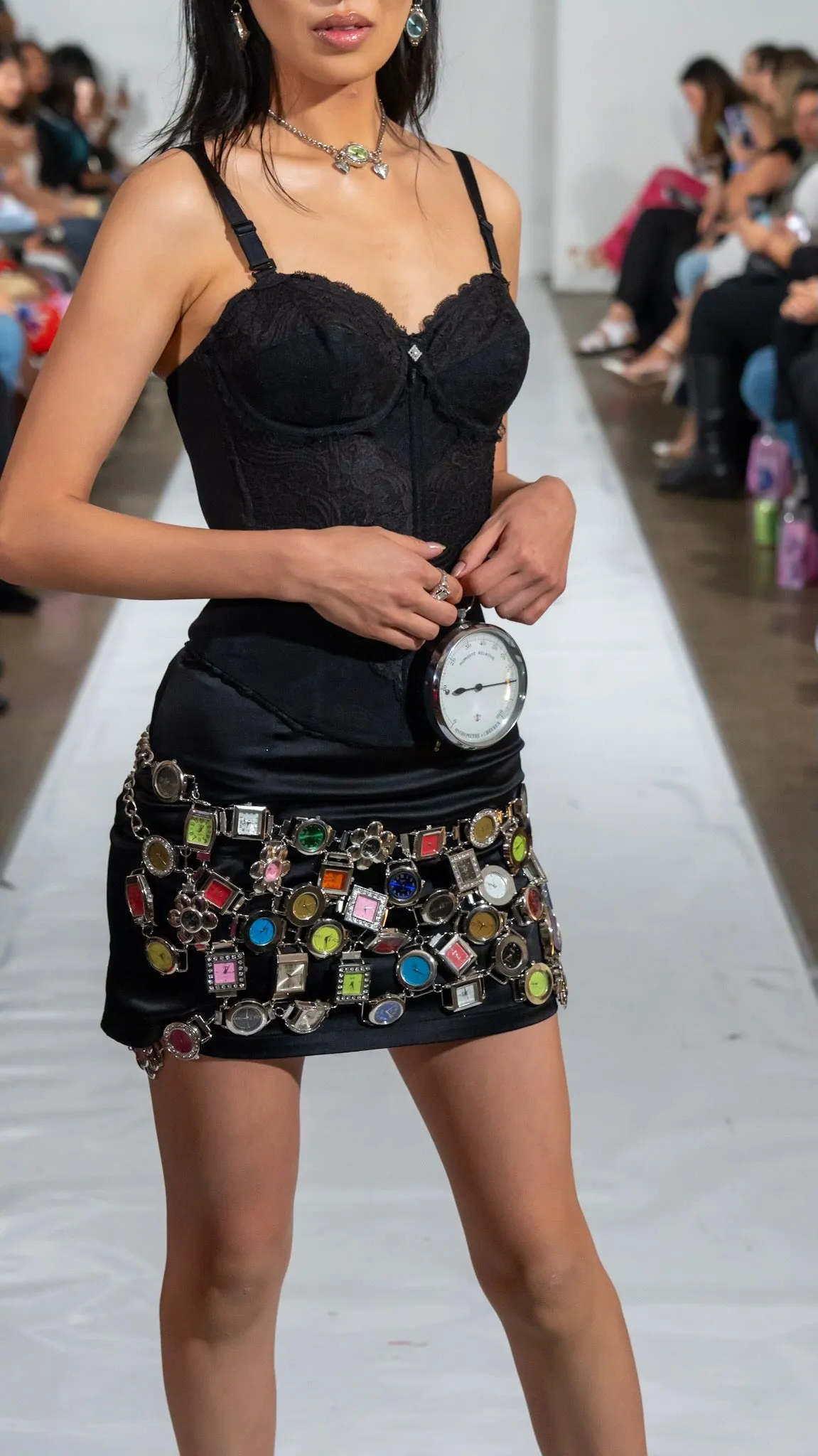 Silver Multi Watch Skirt | One-of-a-kind sold by Sage & Saber