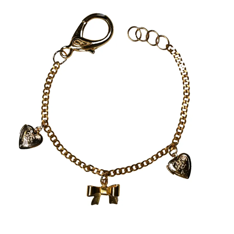 Gold Coquette Charm Bracelet sold by Sage & Saber