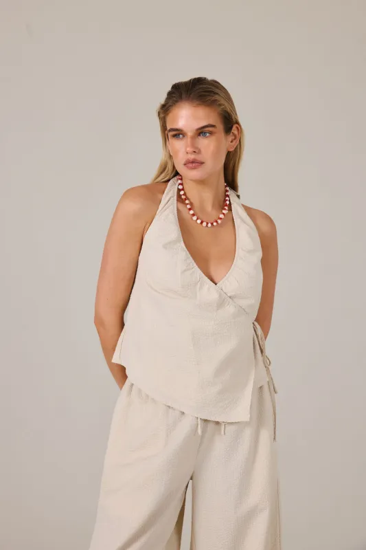 LOLA TOP - SHELL sold by Elce Swim