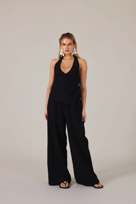 LOLA PANT - NOIR sold by Elce Swim