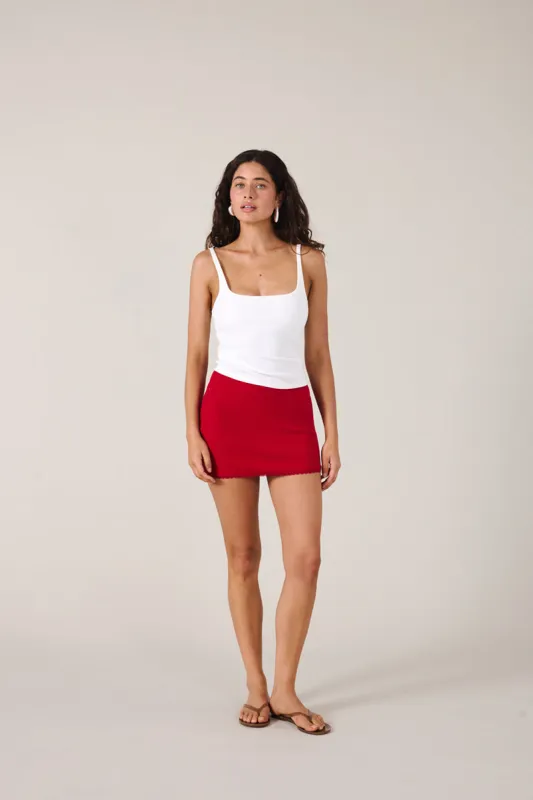 ANJA TANK - BIANCO made by Elce Swim