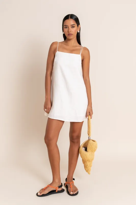 FAYE MINI DRESS - IVORY sold by Elce Swim